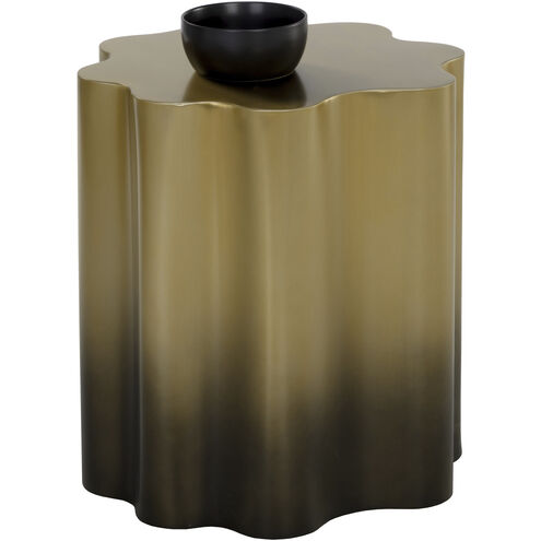 Dahlia 20 X 18 inch Gold Ombre End Table